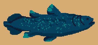 WEBFISHING Saltwater Fish Coelacanth